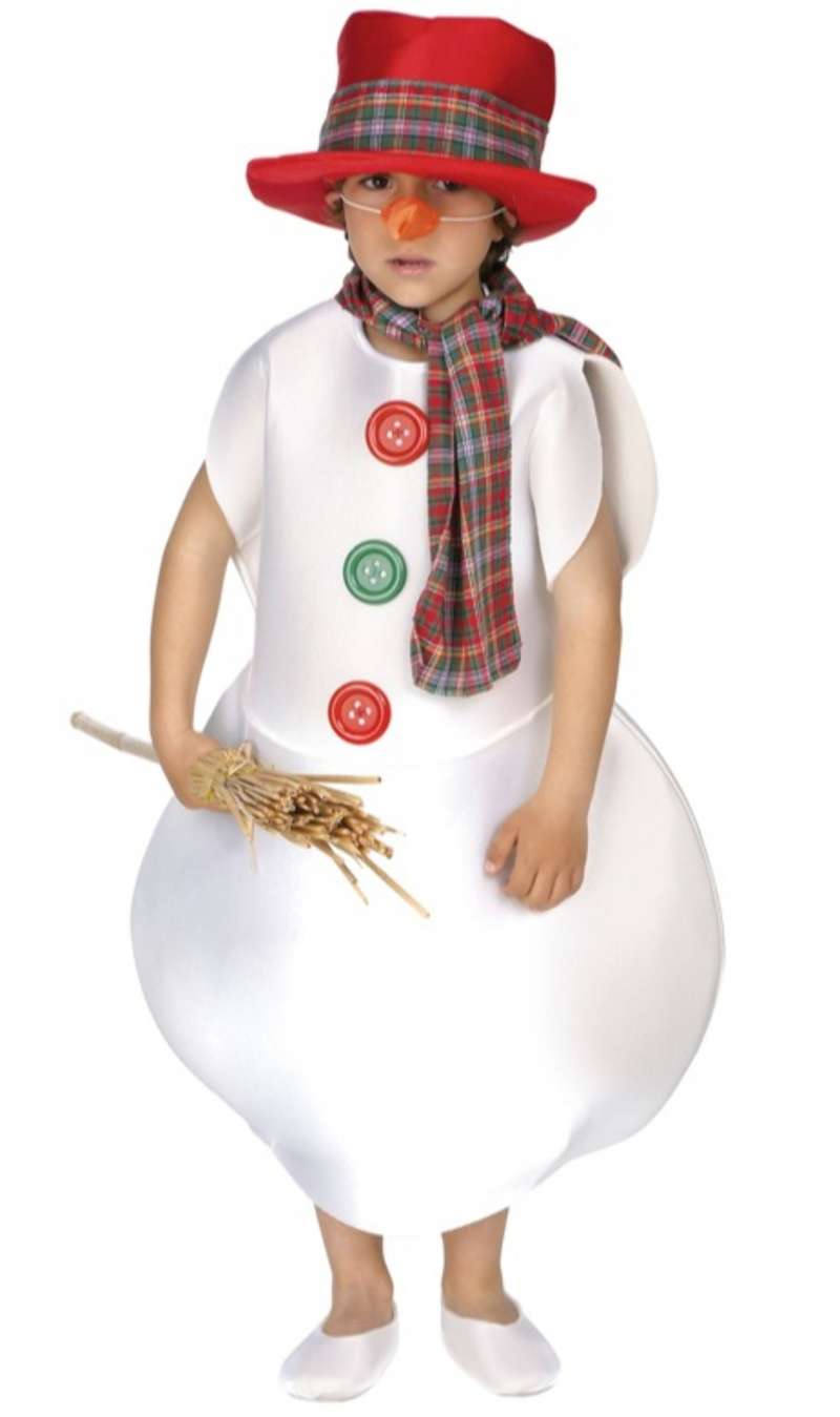 Disfraz de Muñeco de Nieve Bola infantil | Don Disfraz