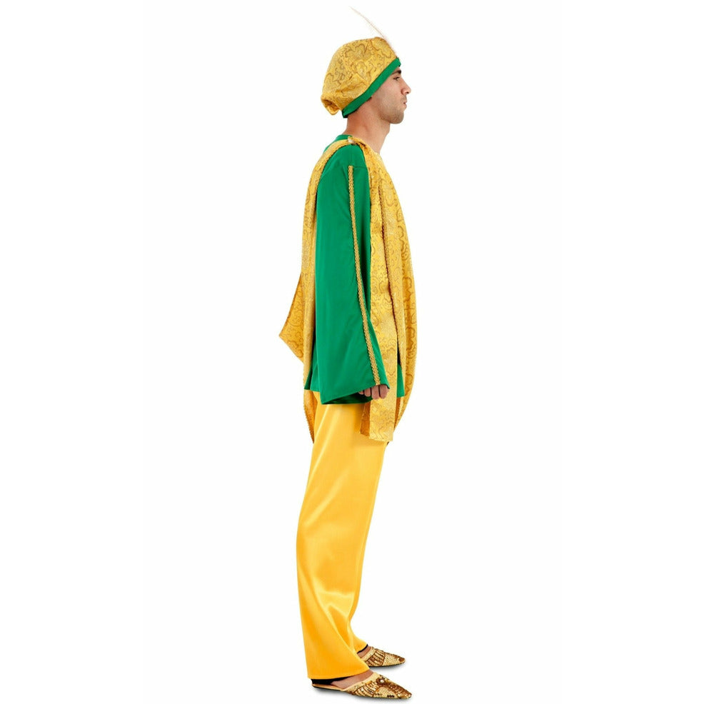 Disfraz de Paje Real Amarillo Lux para adulto | Don Disfraz