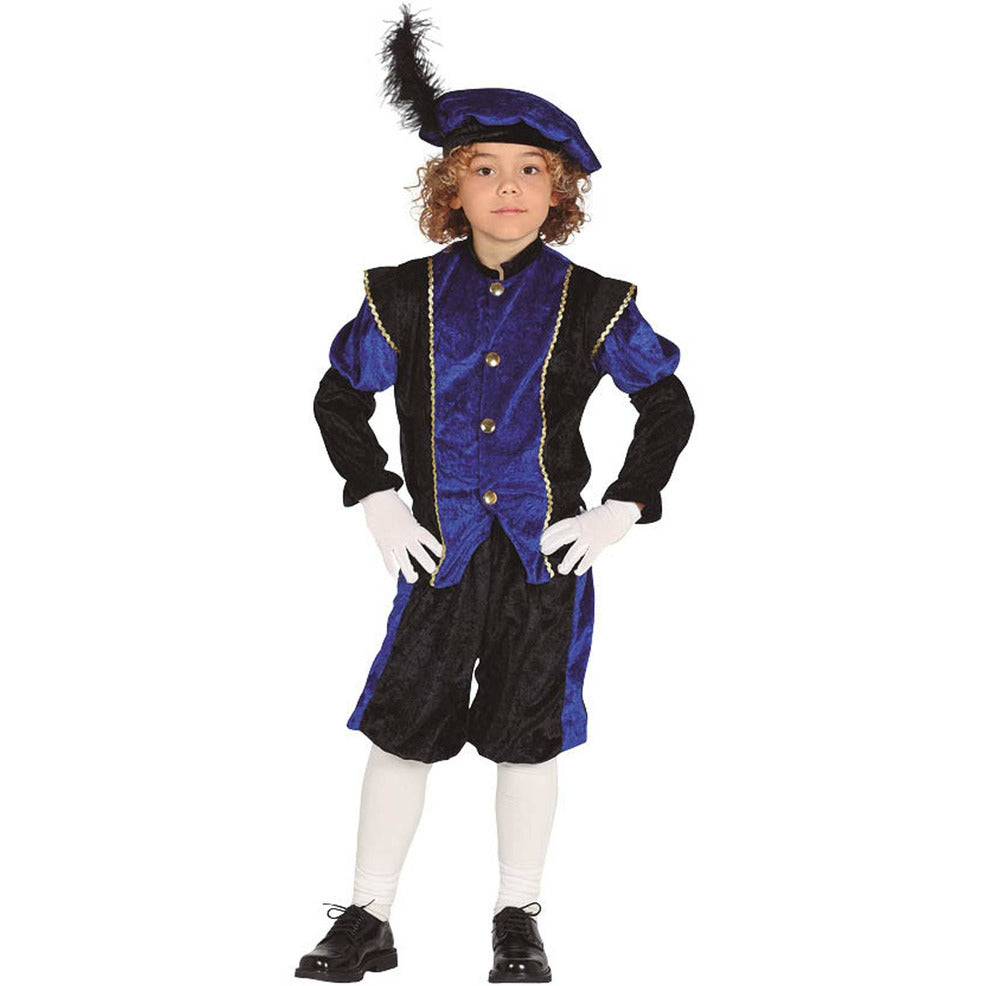 Disfraz de Paje Real Azul infantil | Don Disfraz