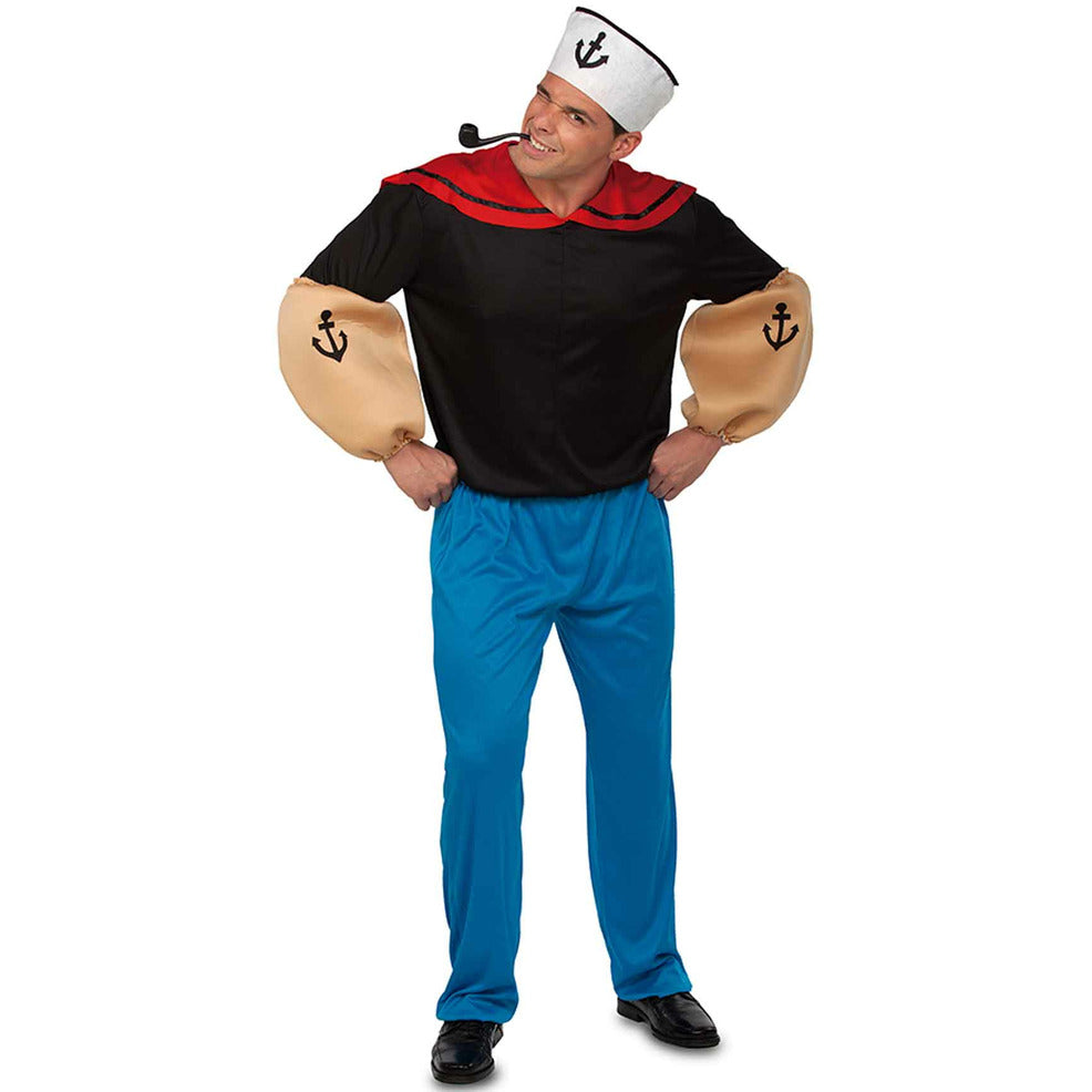 Disfraz de Popeye El Marino para hombre | Don Disfraz