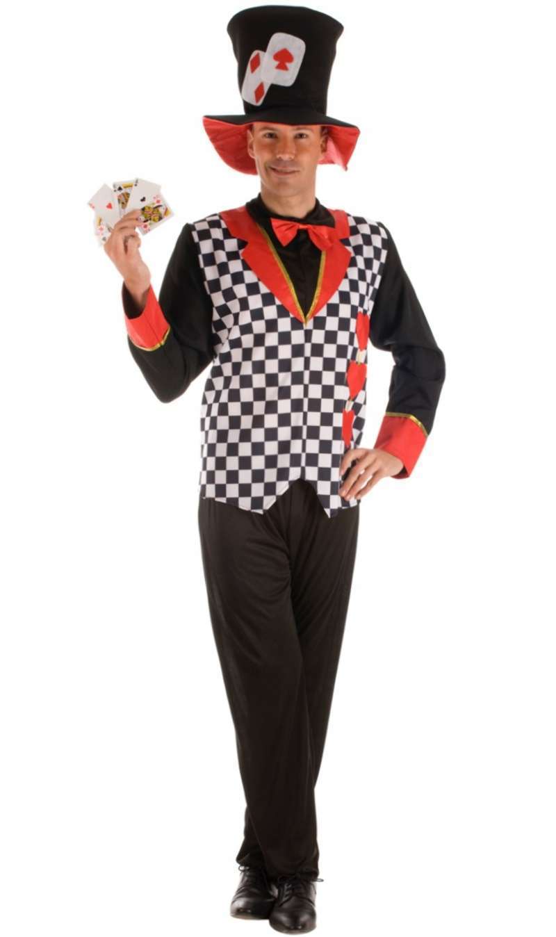 Disfraz de Rey de Corazones Chistera adulto I Don Disfraz