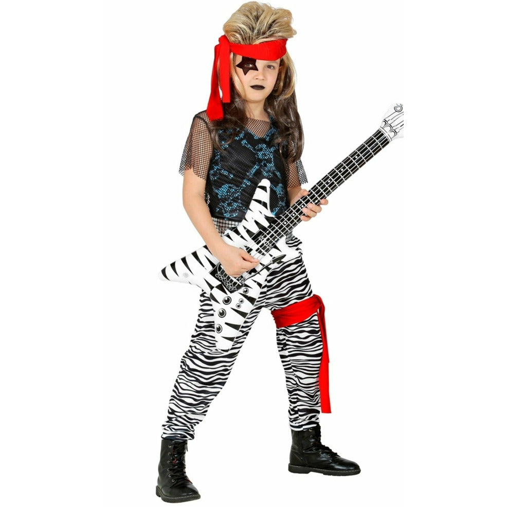 Déguisement Pop Demons Hunter Avec Perruque - Costume Cosplay Enfant/Fille - Halloween