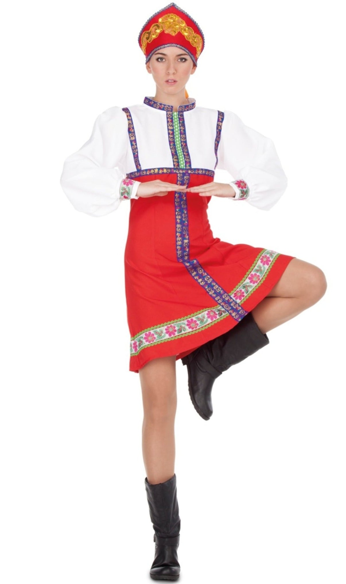 Disfraz de Rusa Regional para mujer I Don Disfraz