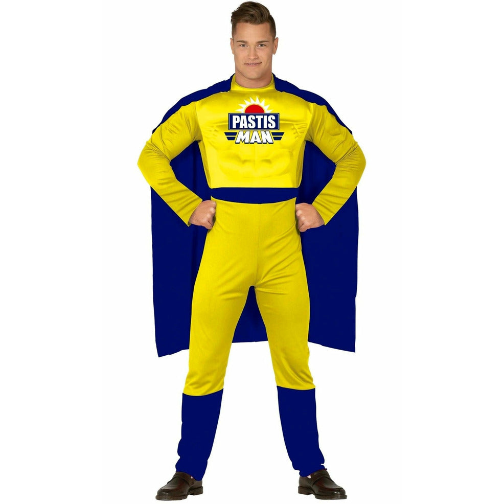 Disfraz de Super Pastis Man para hombre | Don Disfraz