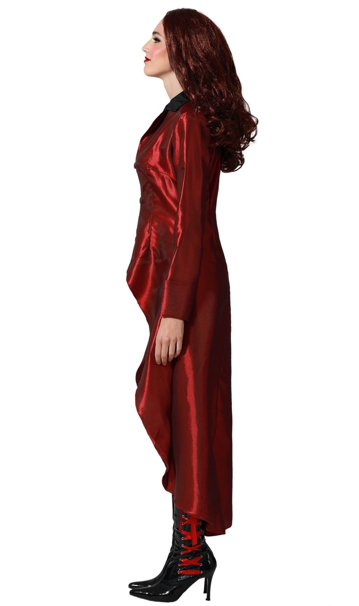 Disfraz de Superheroína Escarlata para mujer I Don Disfraz