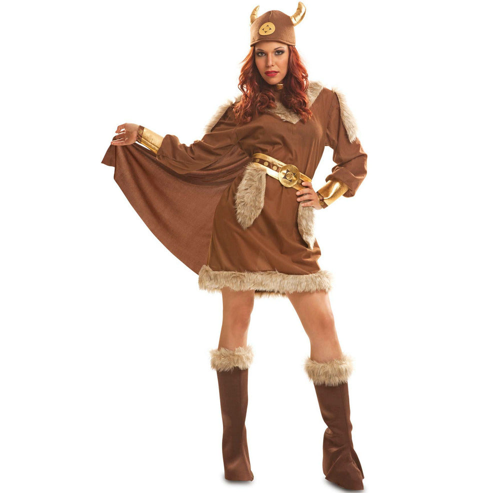 Disfraz de Vikinga Halldora para mujer | Don Disfraz