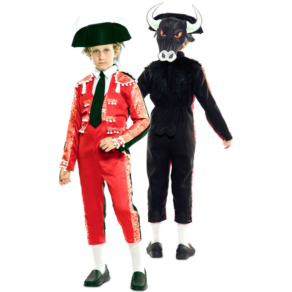 Disfraz Doble de Torero y Toro infantil | Don Disfraz