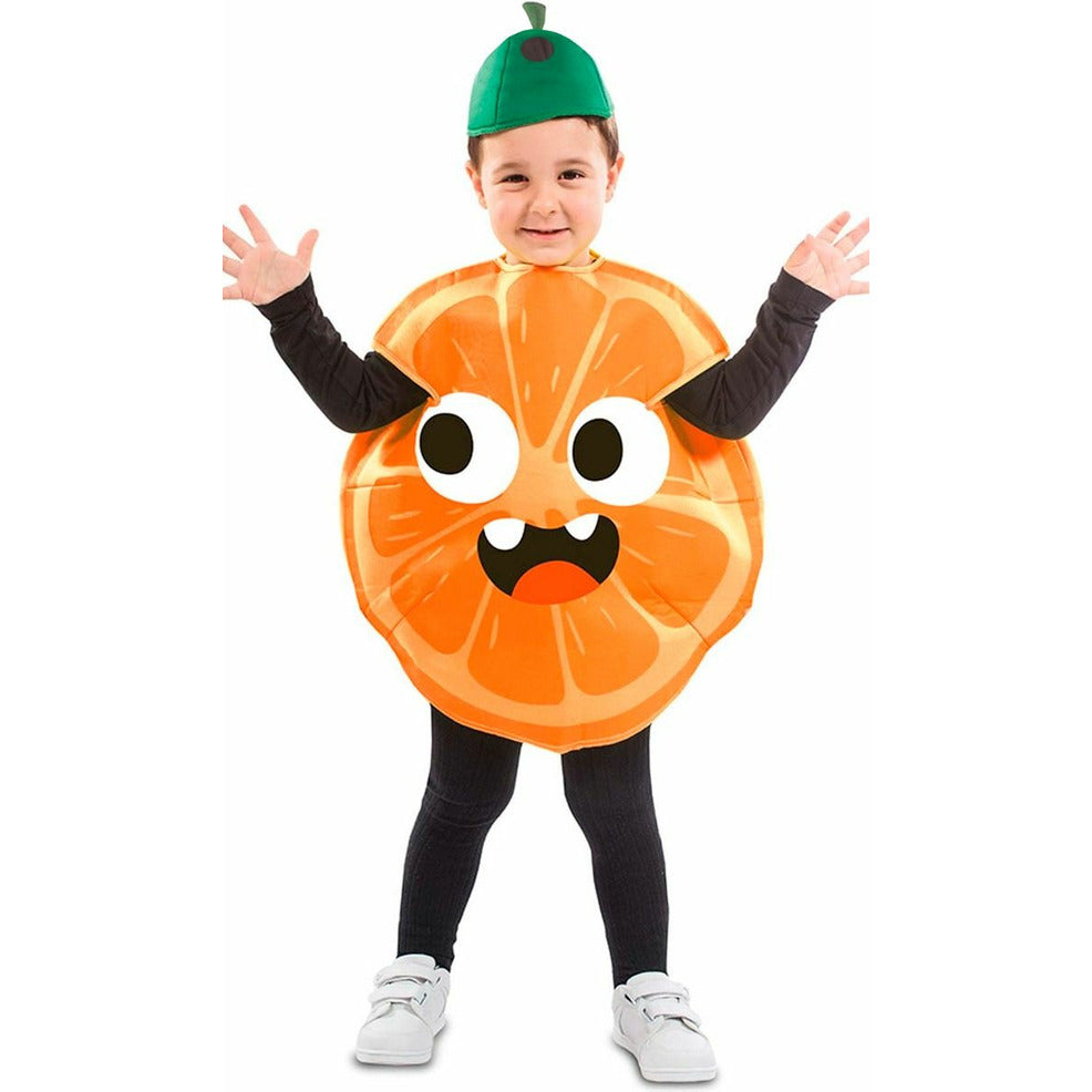 Disfraz de Naranja con Gorro infantil | Don Disfraz