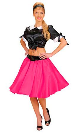 Jupe Rock Satin femme