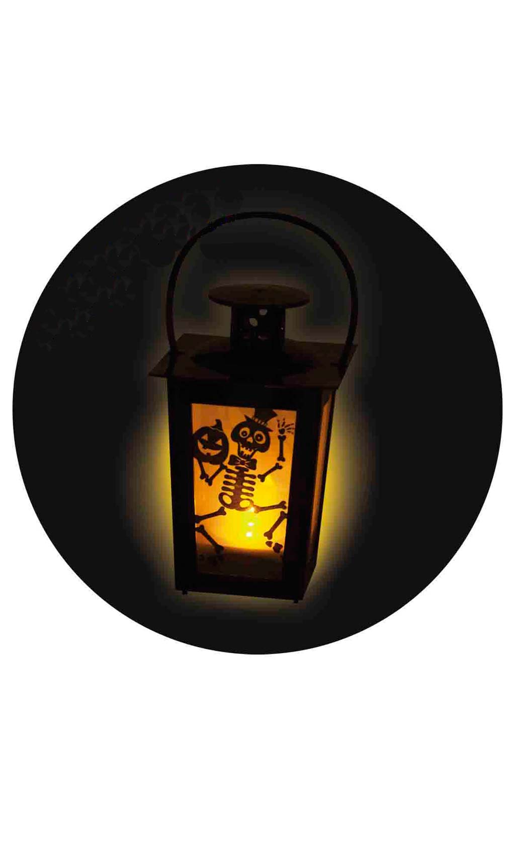 Lanterne avec Bougie Lumineuse