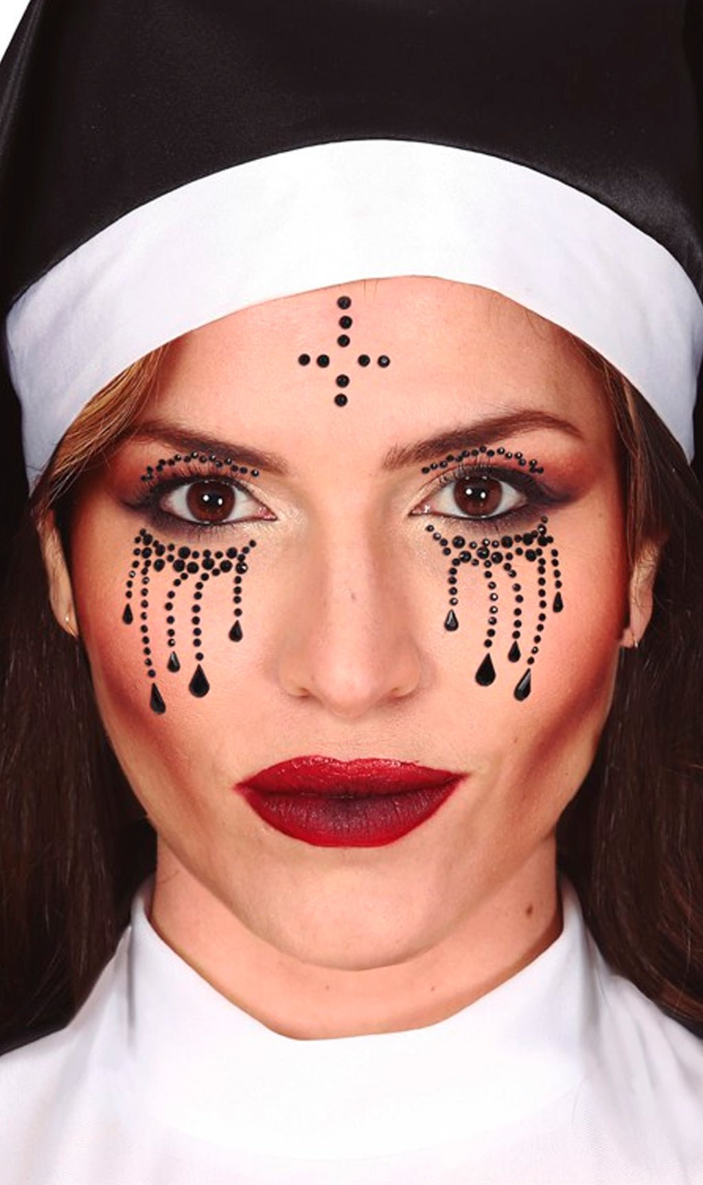 Bijoux Visage Adhésifs Bonne Soeur