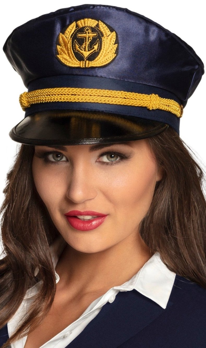 Casquette de Capitaine de la Marine Bleu