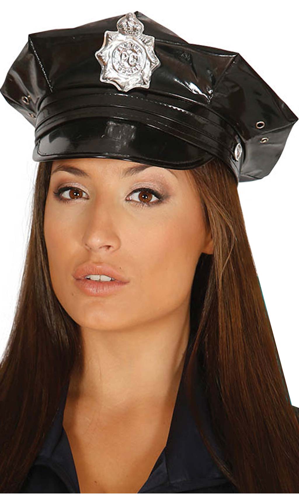 Casquette Policier Vinyle