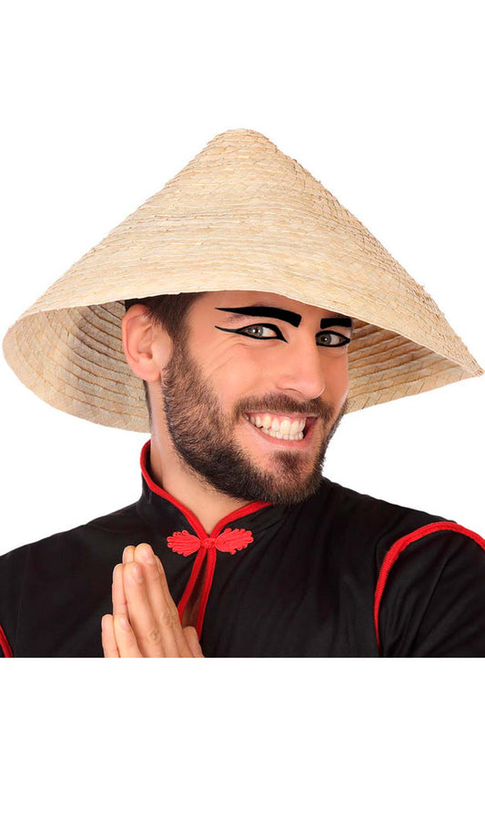 Chapeau Asiatique de Paille