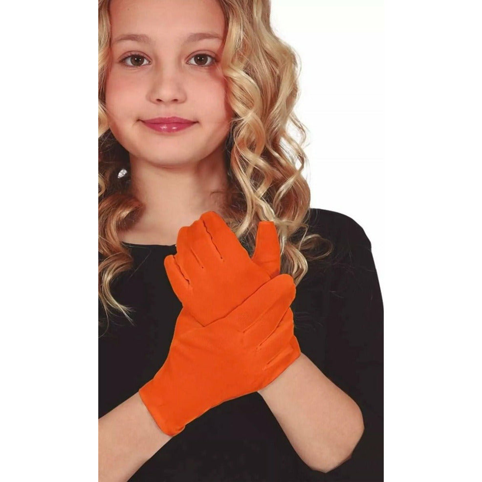 Guantes Naranja Eco infantil | Don Disfraz