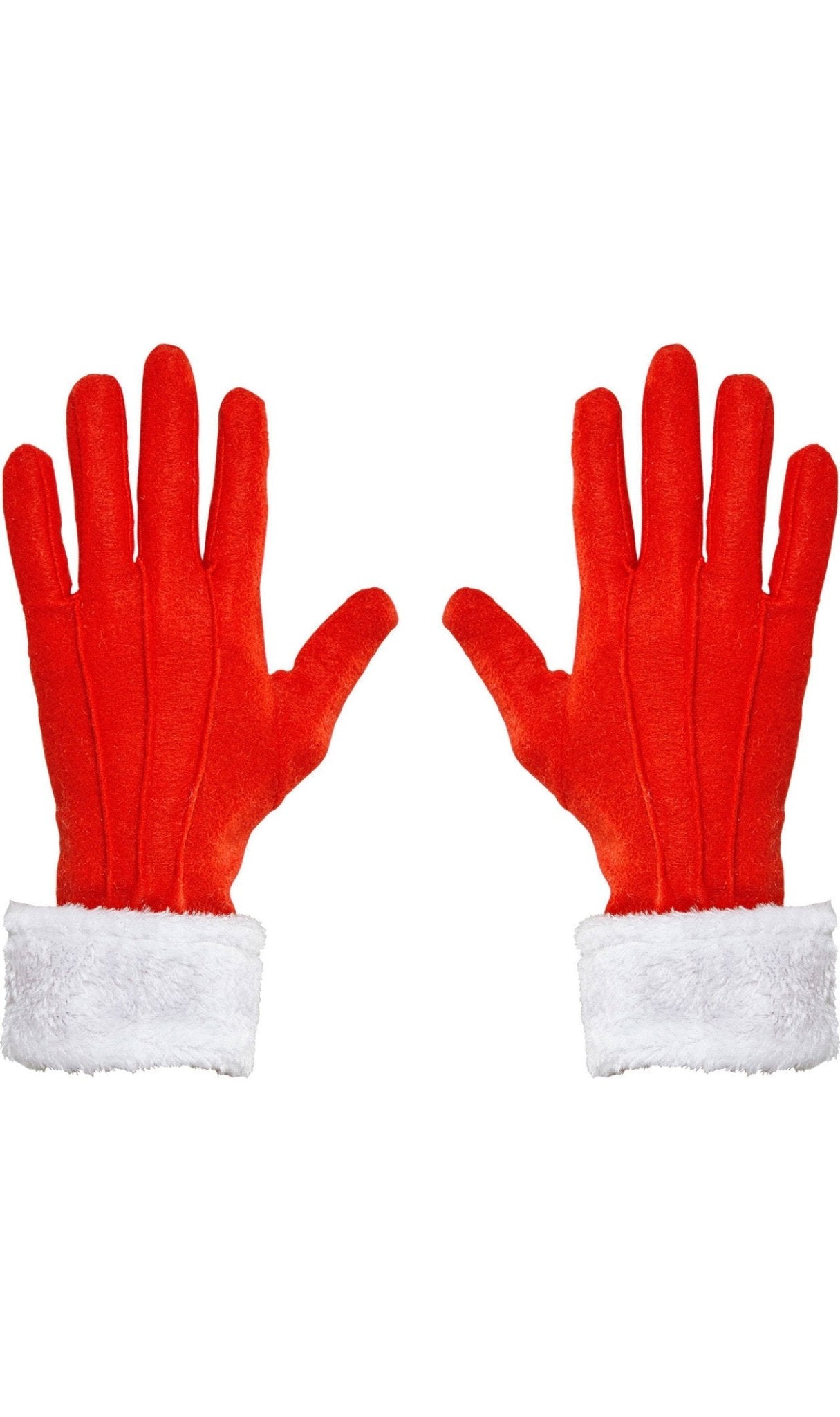 Gants Père Noël Peluche