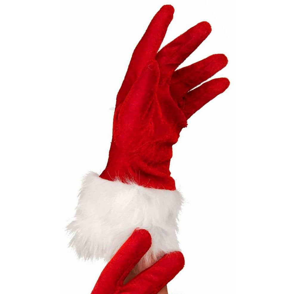 Guantes de Papá Noel Deluxe | Don Disfraz