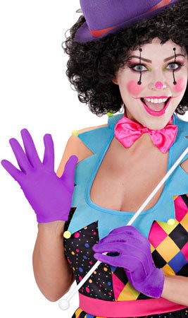 Gants Courts Violets