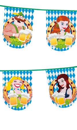 Guirlande Oktoberfest Party