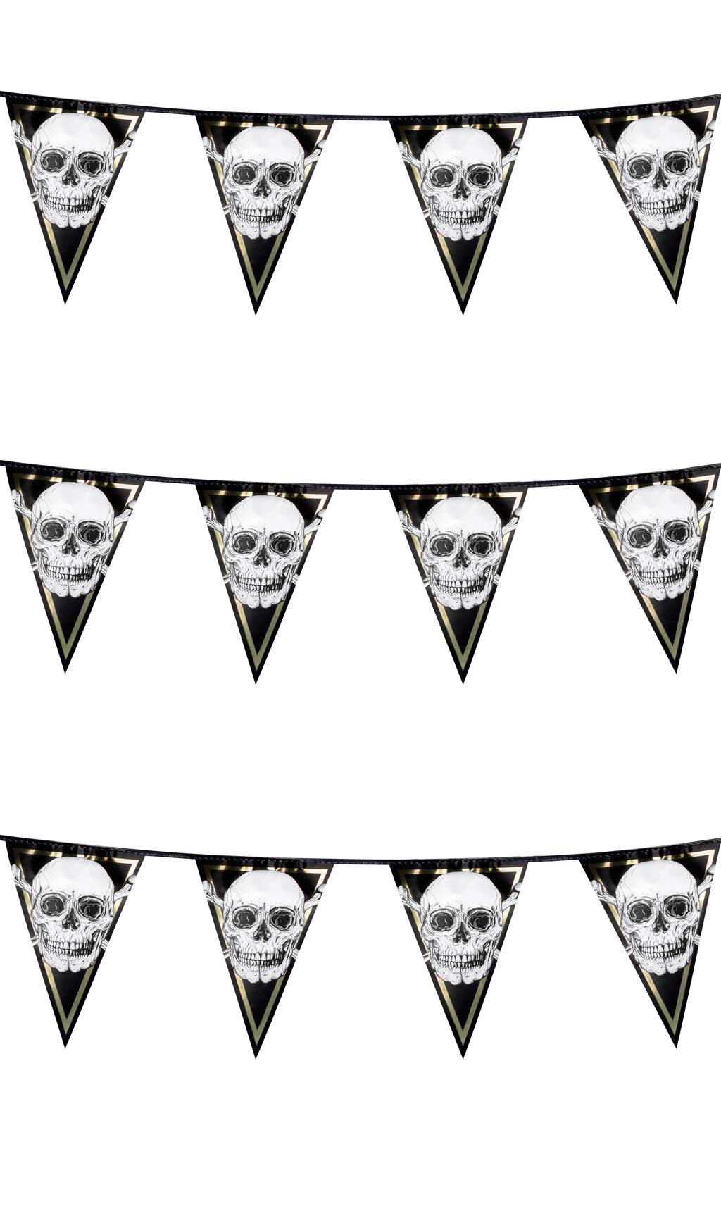 Guirlande Pirate Tête de Mort