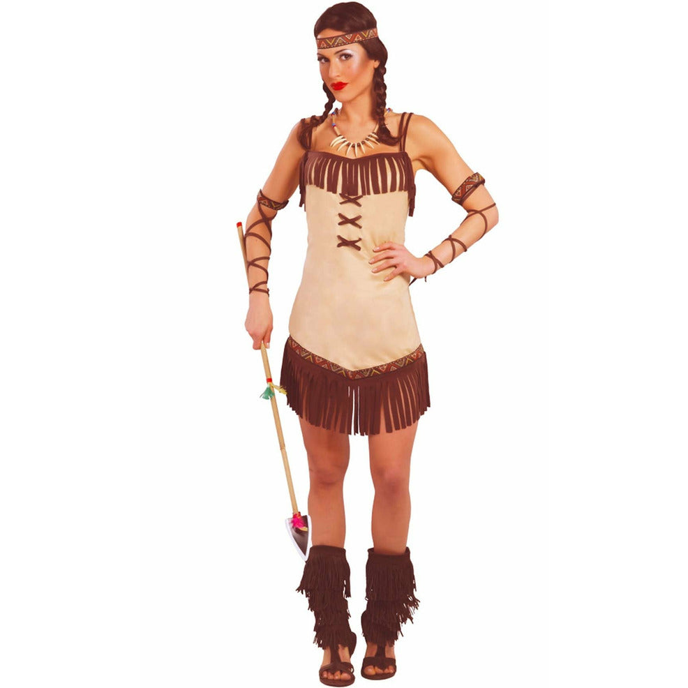 Disfraz de India Miwok para mujer | Don Disfraz