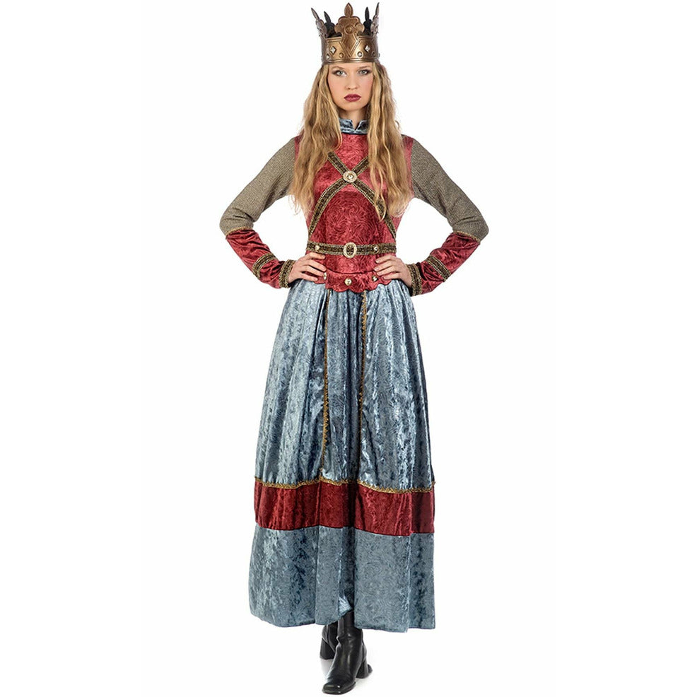 Disfraz de Reina Medieval Irina para mujer | Don Disfraz