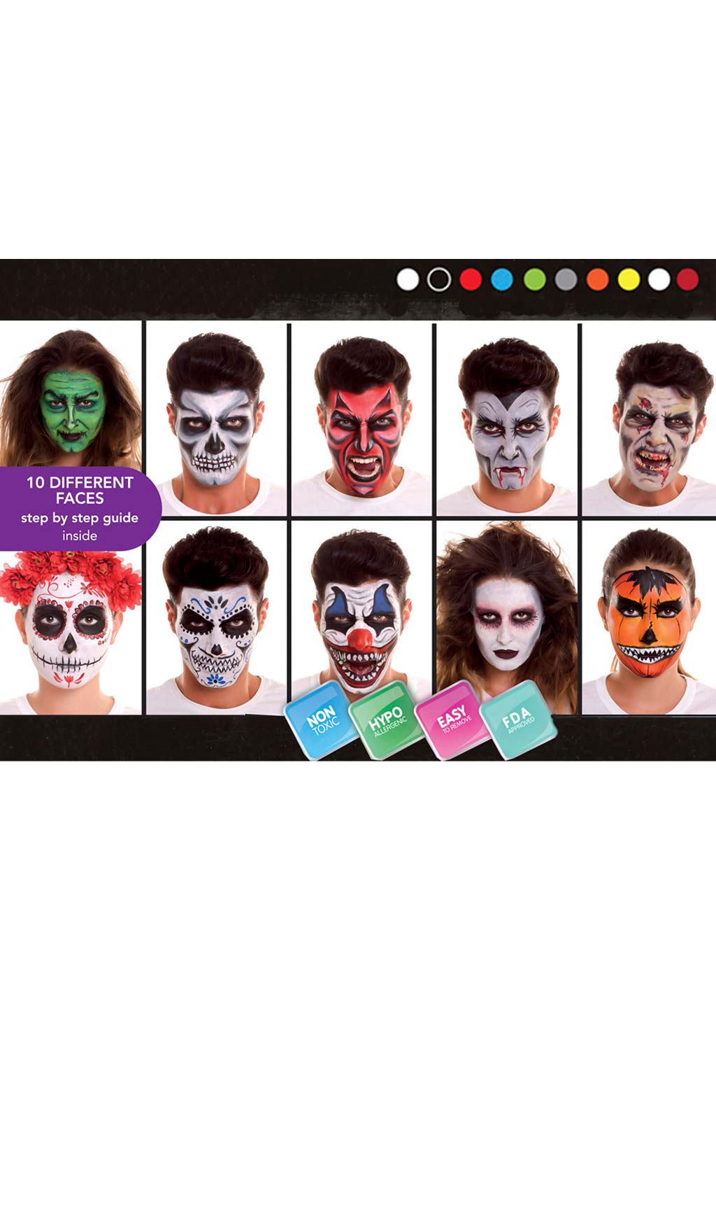 Kit de Maquillage Halloween