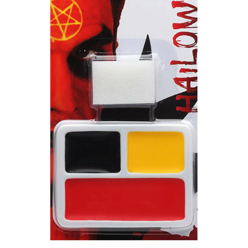 Kit Maquillaje Diablo Lucifer | Don Disfraz