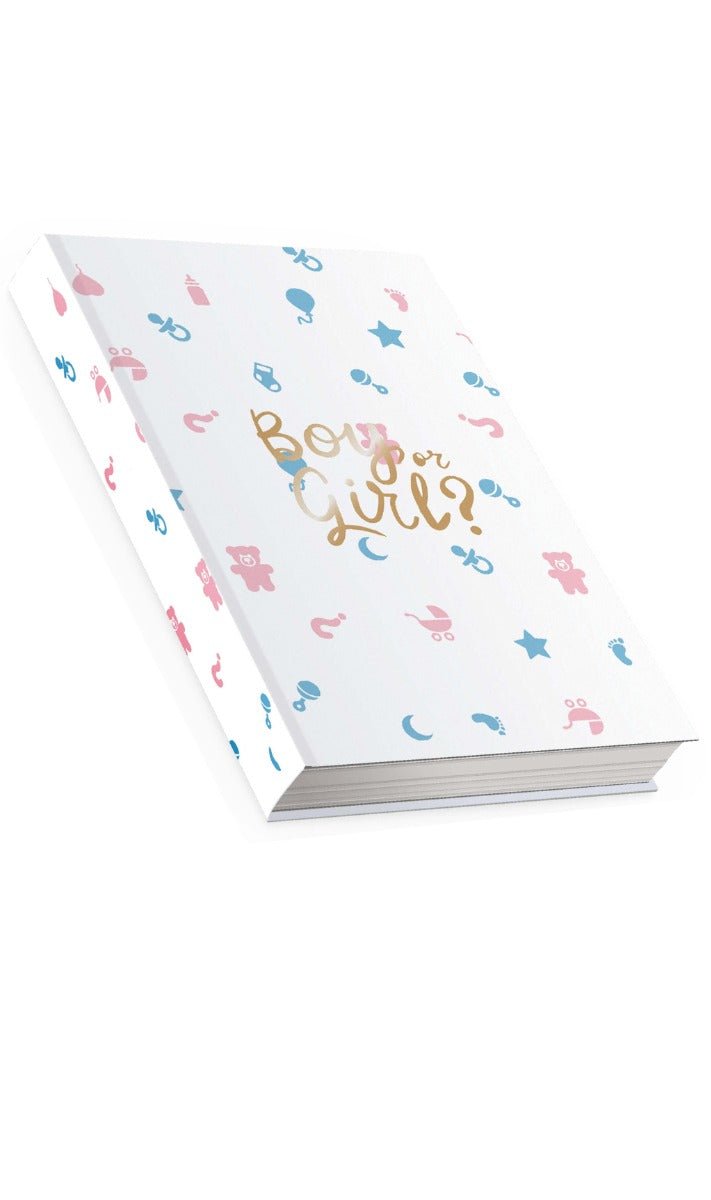 Livre de Signatures pour Gender Reveal bébé