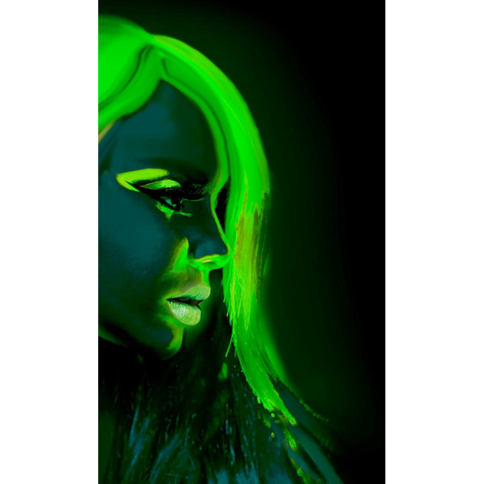 Maquillaje Verde Neón | Don Disfraz