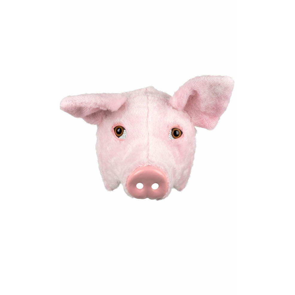 Máscara de Cerdito Suave | Don Disfraz