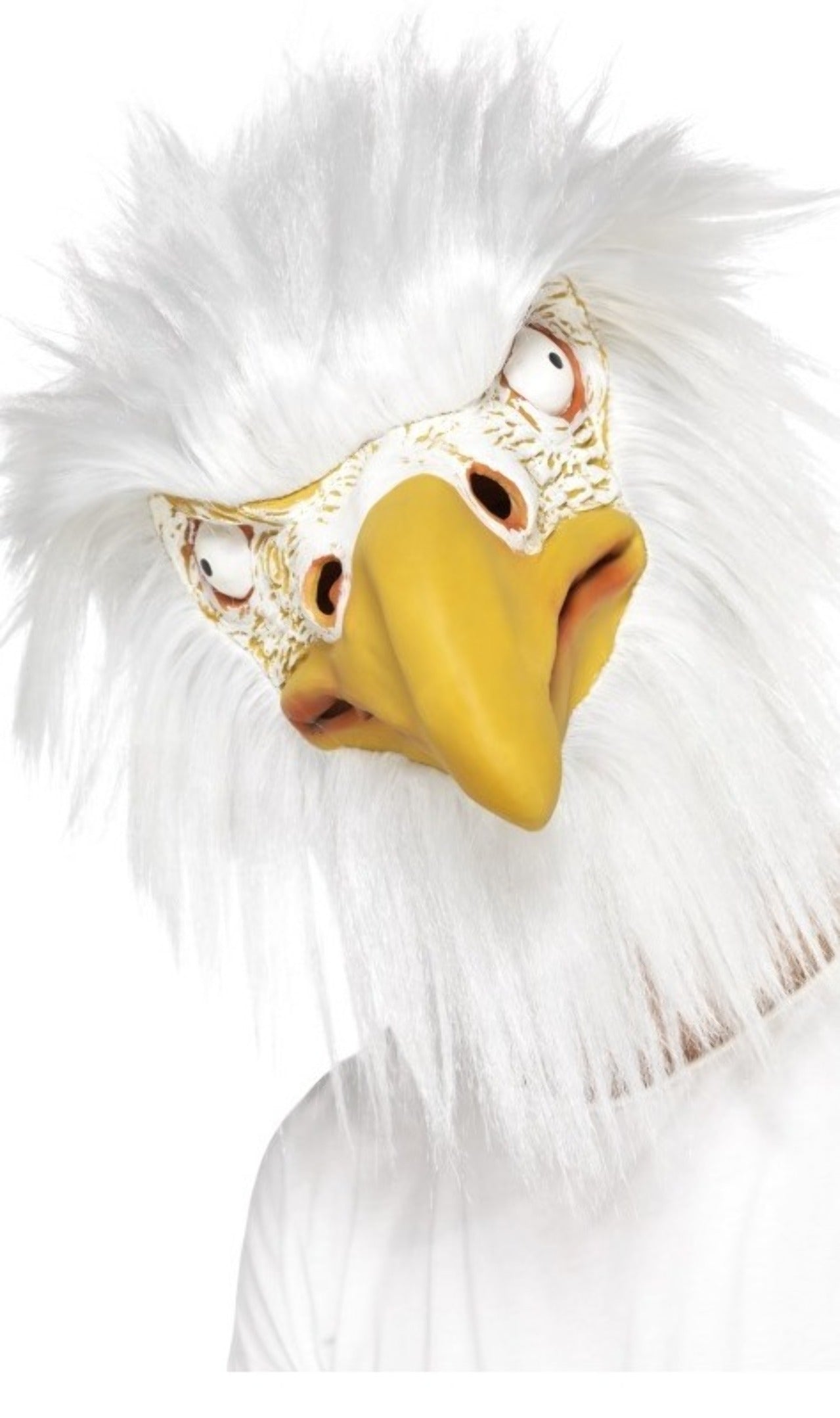 Masque en Latex Aigle Blanc