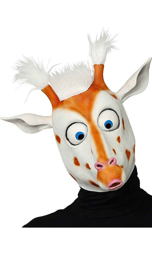 Masque en Latex de Girafe Amusante