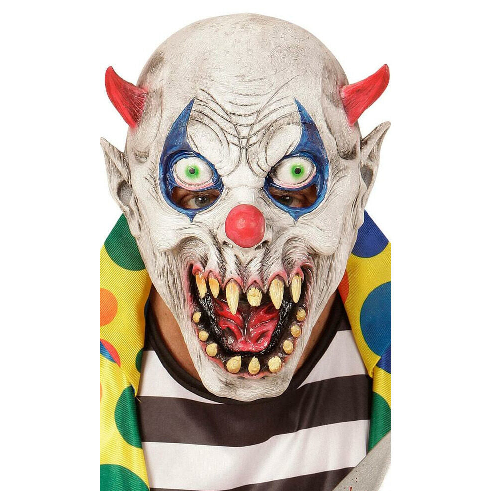 Máscara de látex Payaso Diabólico infantil | Don Disfraz