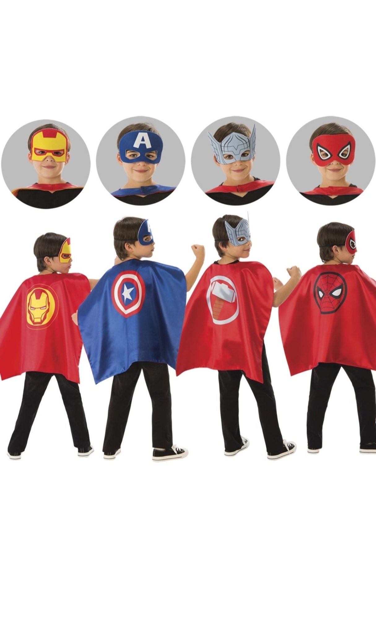 Kit de 4 Super-Héros Marvel™ pour enfants