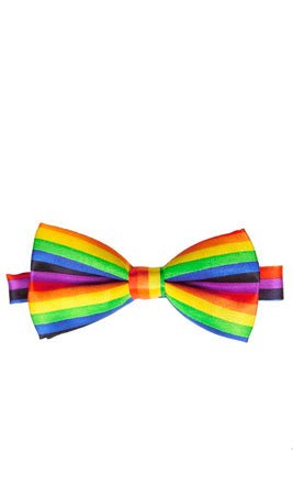 Noeud Papillon Arc-en-ciel