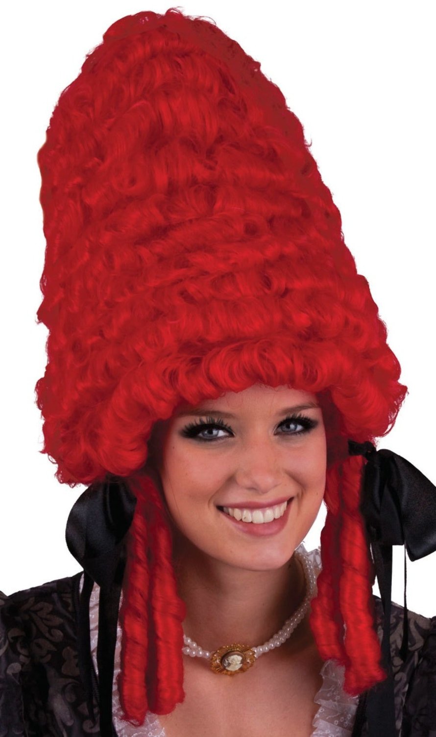 Perruque Baroque Rouge Haute
