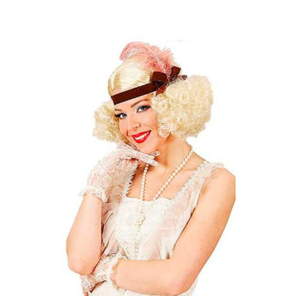 Peluca Burlesque Rubia | Don Disfraz
