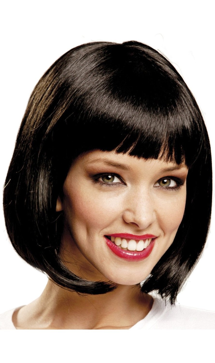 Perruque Courte Noire