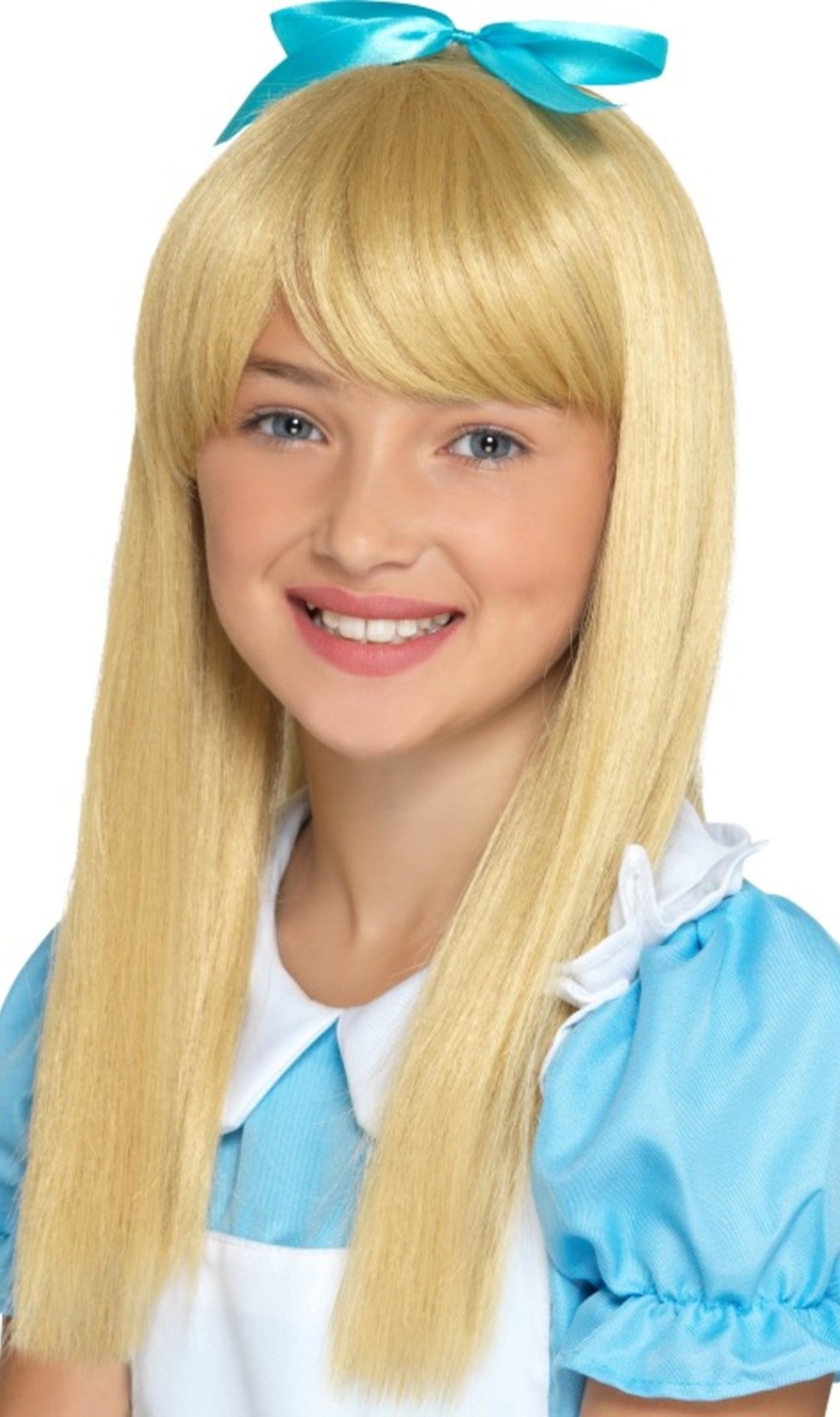 Perruque d'Alice Merveilles pour enfant