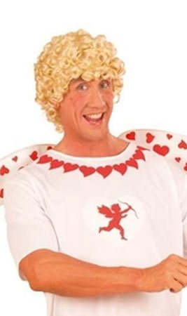 Perruque Cupidon frisée