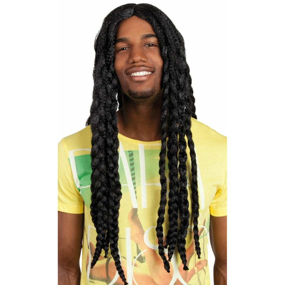 Peluca de Jamaicano con trenzas | Don Disfraz
