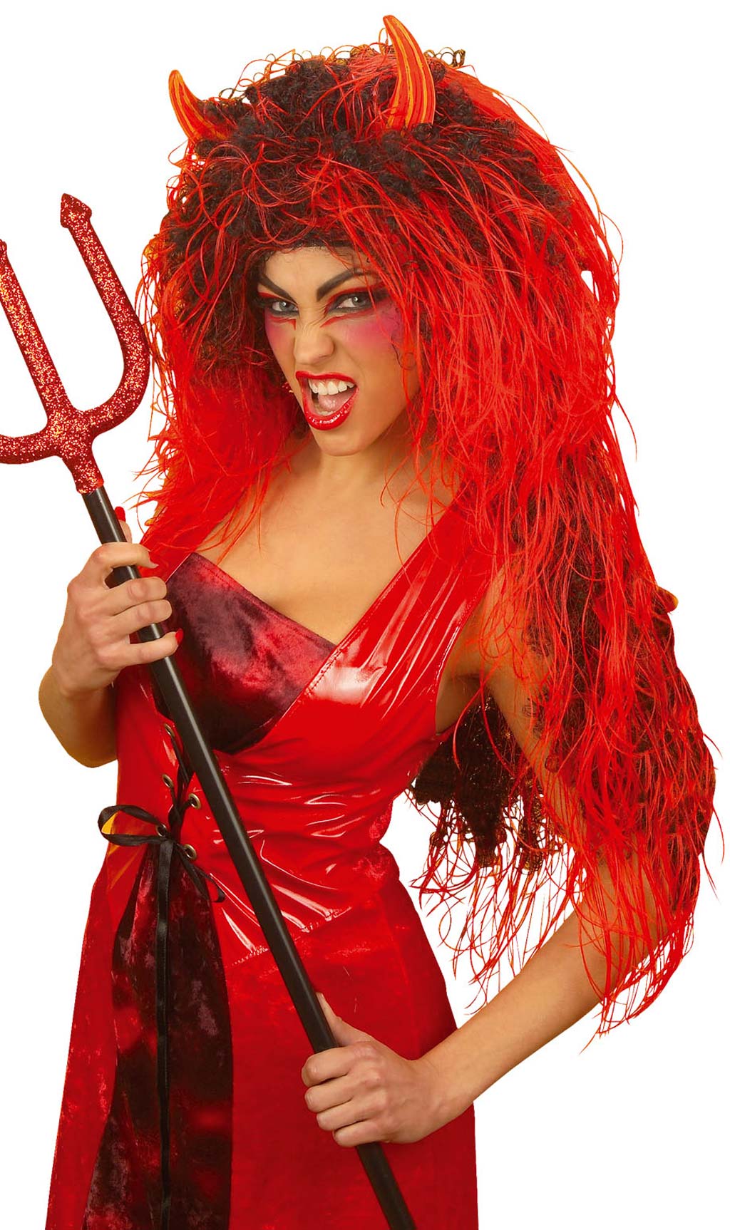 Perruque Diablesse Extra Longue