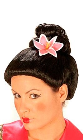 Perruque Geisha Chignon
