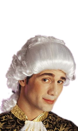 Perruque Marquis Lisse