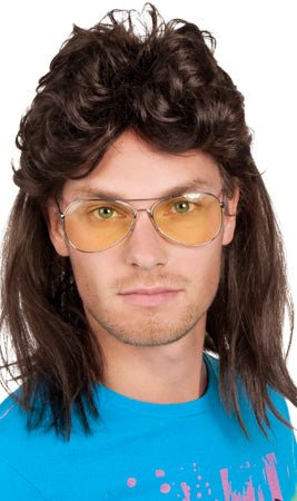 Perruque Mulet Années 80