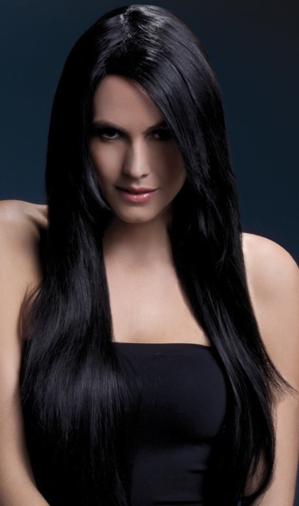 Perruque Noire Amber