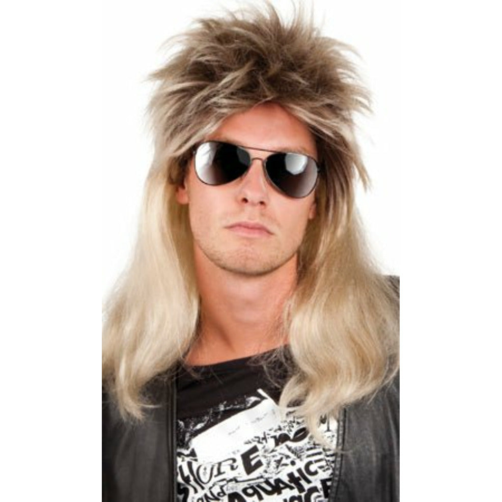 Peluca Rock Rubia | Don Disfraz