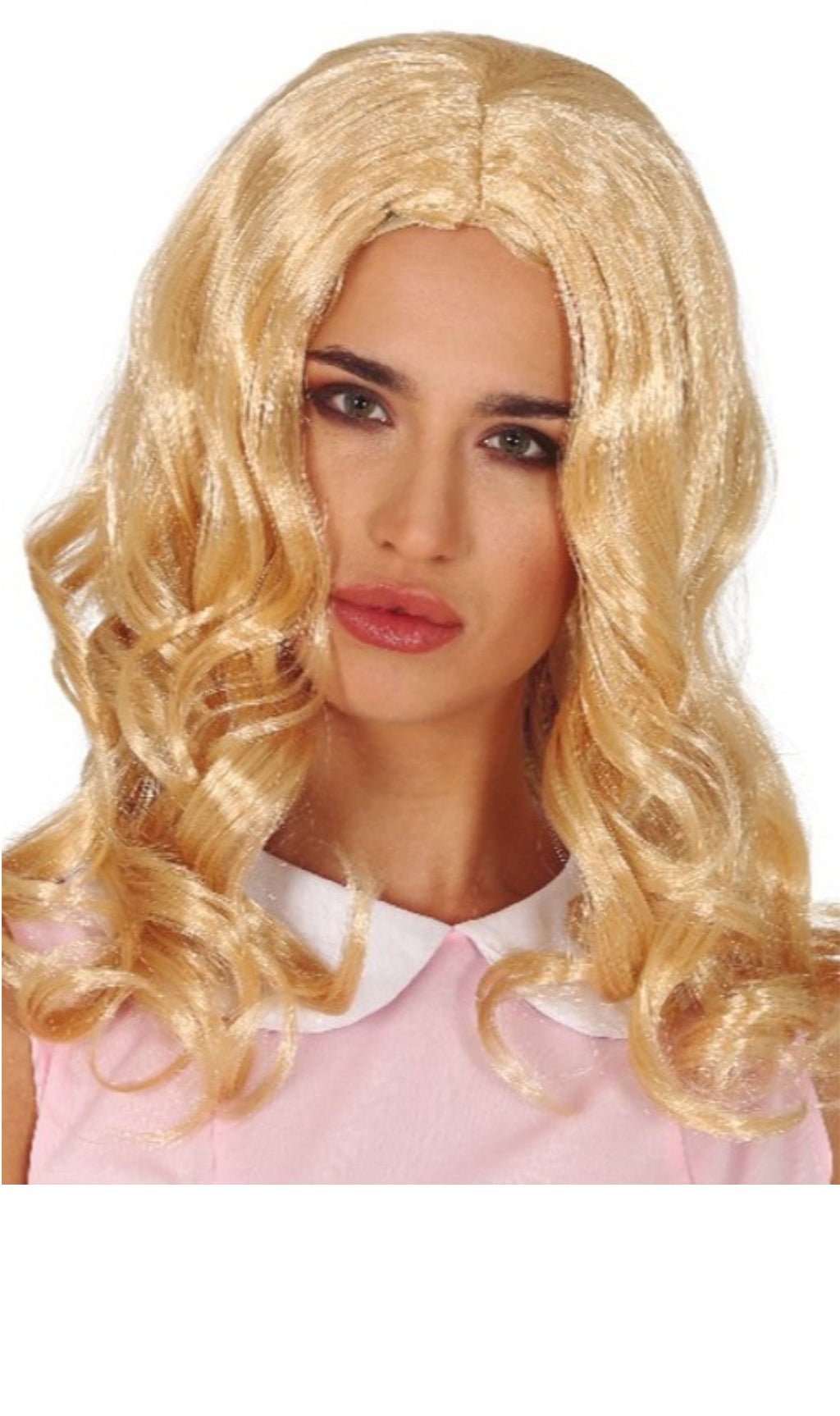 Perruque Blonde Cheveux Longs Vagues