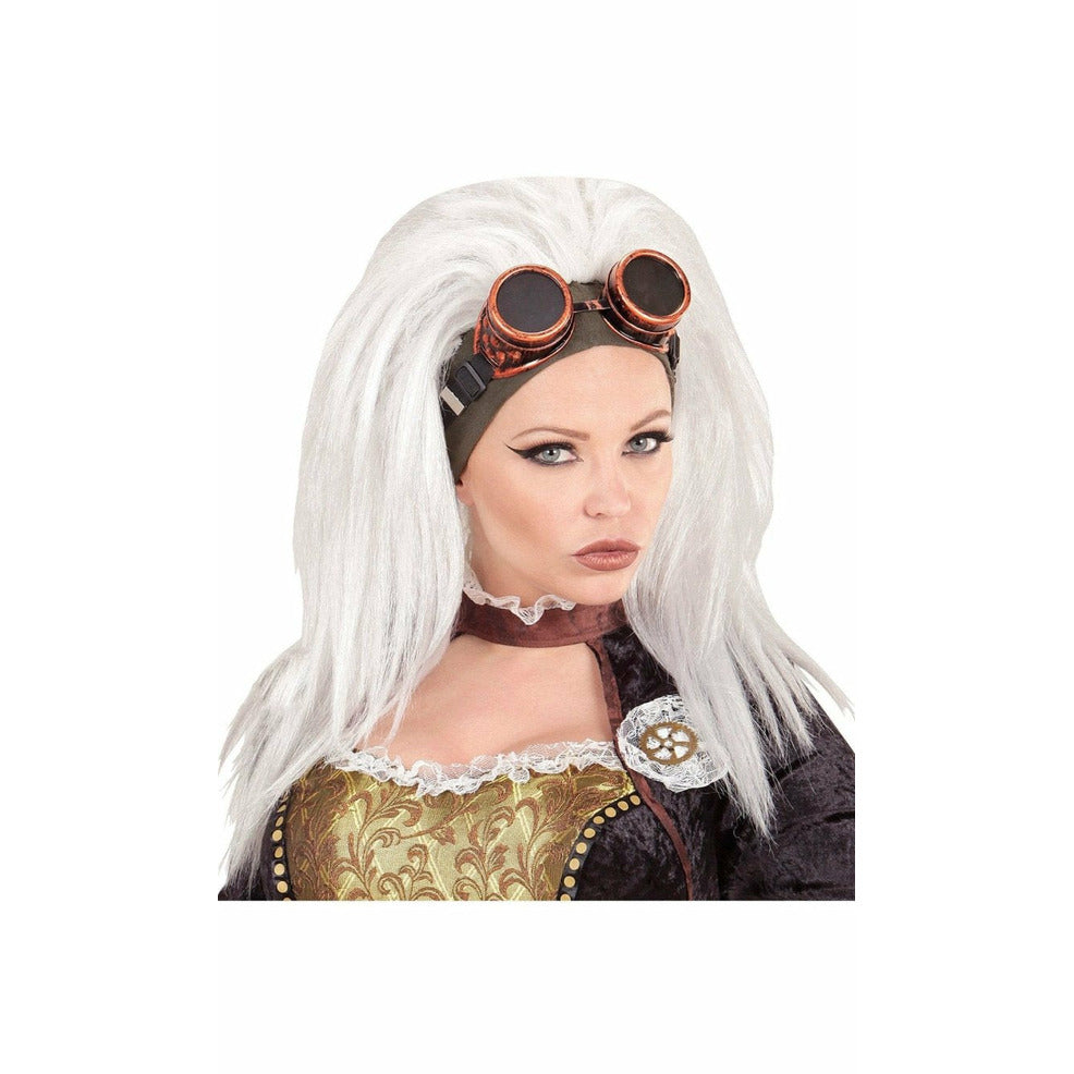 Peluca Steampunk Gafas | Don Disfraz